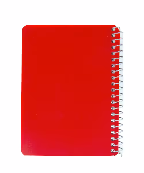 یادداشت  متالیک طلقی فنری  1/12بغل بازشو(80برگ)