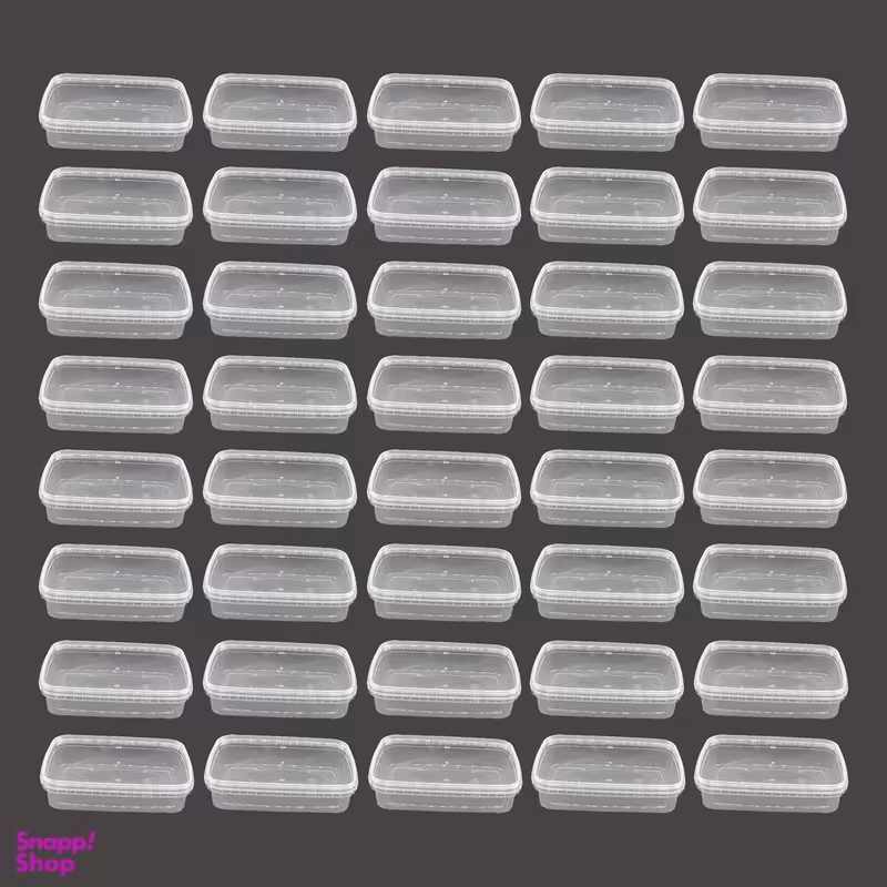 ظرف نگهدارنده مدل فریزری و مایکروویوی کد P780 بسته 40 عددی