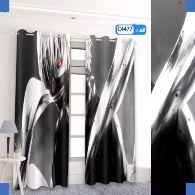 پرده تصویری طرح کریستال