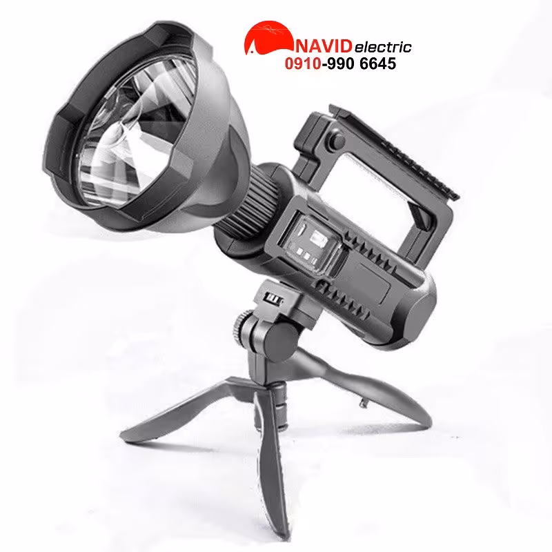 نورافکن دستی خورشیدی مدل W5109-بسته ی 10عددی-فروش فقط به صورت عمده