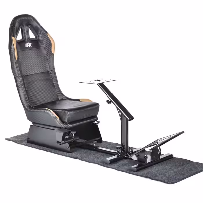 خرید صندلی رانندگی FK Automotive eGame Suzuka Carbon Look Racing Simulator با بهترین قیمت