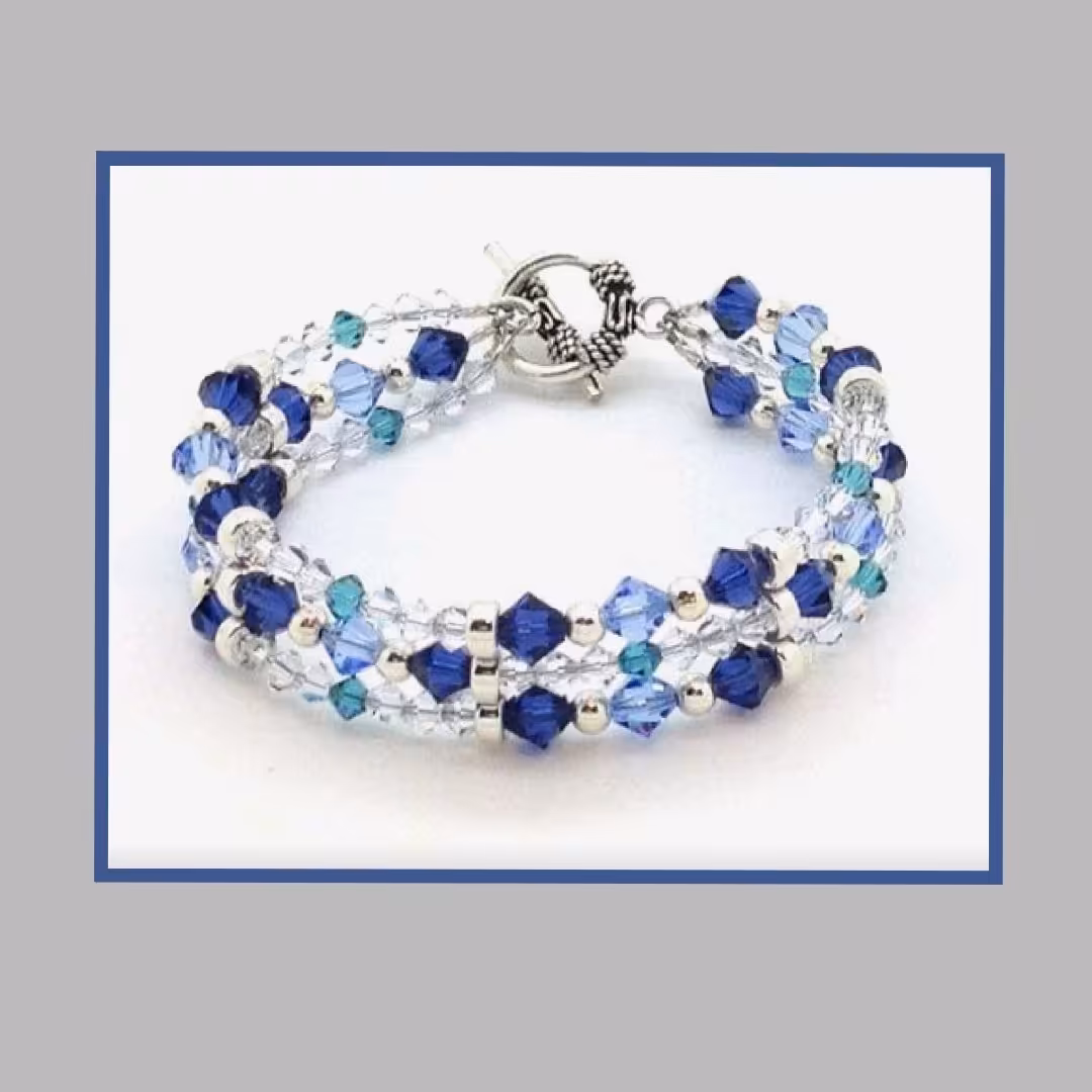 دستبند و پابندهای مروارید و کریستال