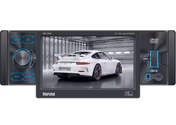 پخش کننده خودرو مارشال مدل ام ای 2486 دارای بلوتوث داخلی