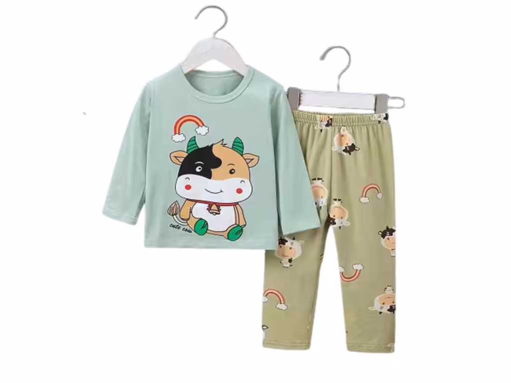 بلوز و شلوار راحتی پسرانه طرحدار