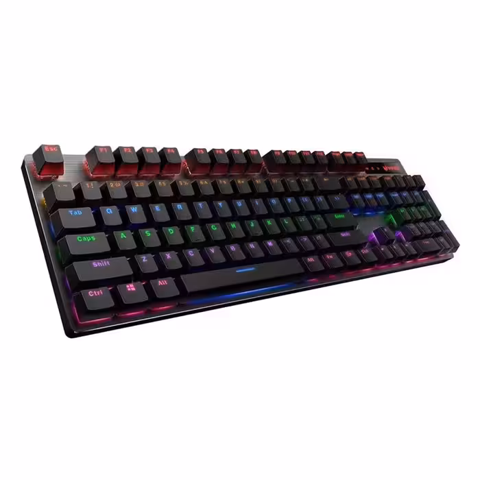 کیبورد مخصوص بازی رپو مدل Rapoo Full Mechanical Gaming Keyboard Full  V 500 RGB