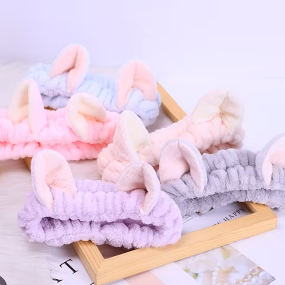 هدبند  حوله ای گربه