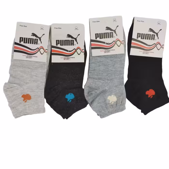 جوراب ساق کوتاه نانو پاما پک چهار جفتی 