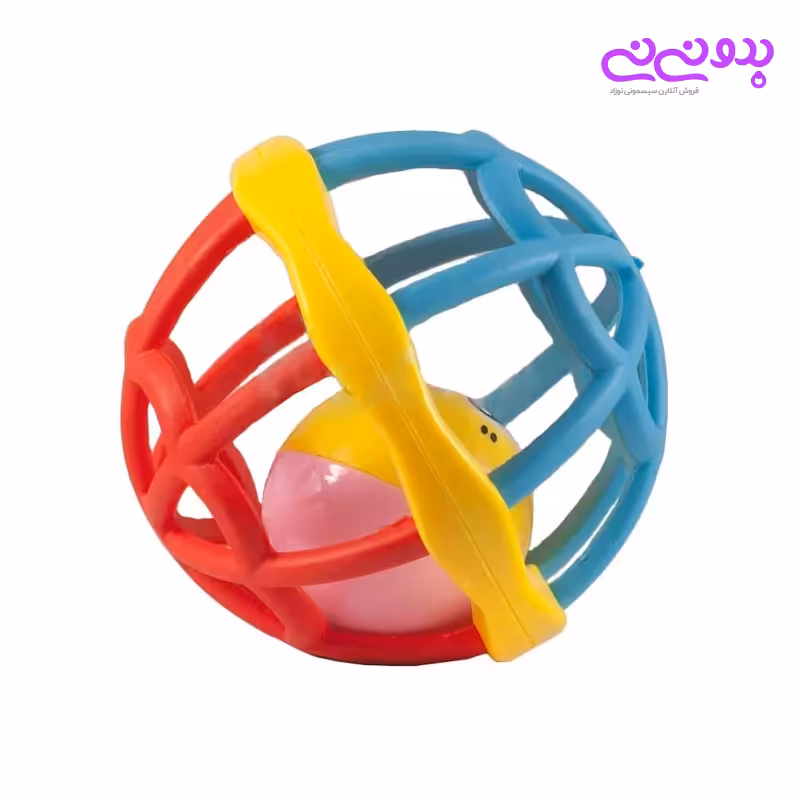 جغجغه مدل توپ سیلیکونی | سیسمونی بدو نی نی