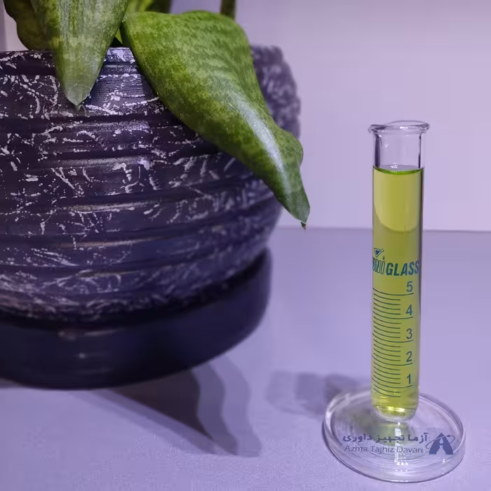 مزور شیشه ای 5  سی سی  (استوانه مدرج)