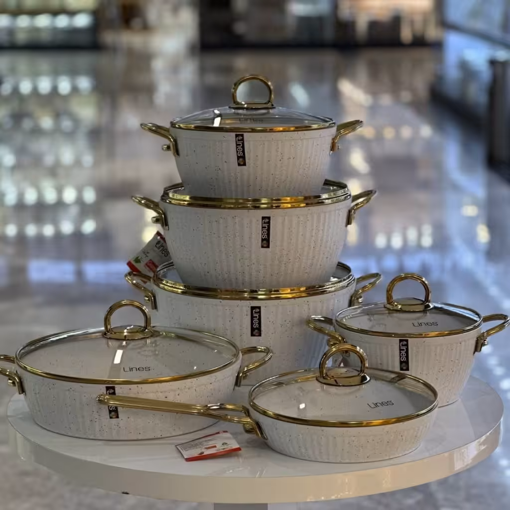 سرویس 12 پارچه قابلمه Lines