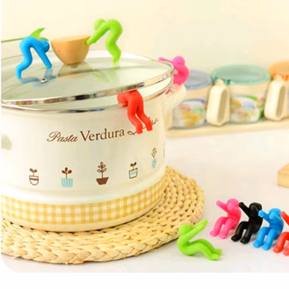 آدمک نگهدارنده درب قابلمه 2 عددی

