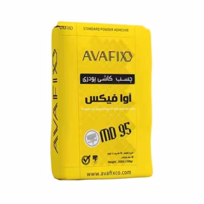چسب کاشی 20 کیلویی پودری m95 