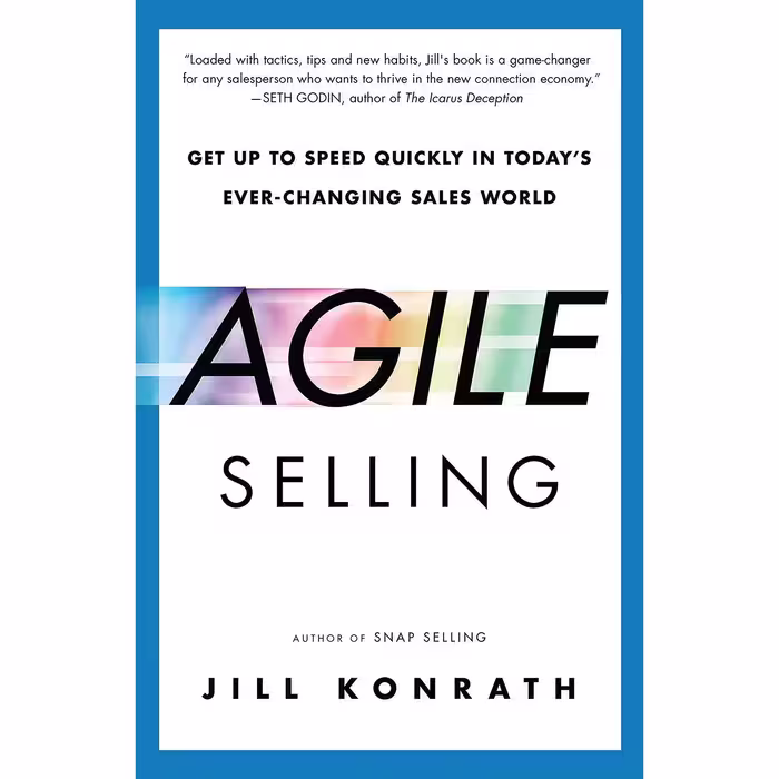 کتاب زبان اصلی Agile Selling اثر Jill Konrath انتشارات Portfolio