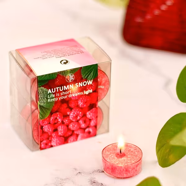 شمع معطر وارمر 12 عددی رایحه تمشک