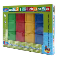 بازی مکعب های رنگی گلدونه