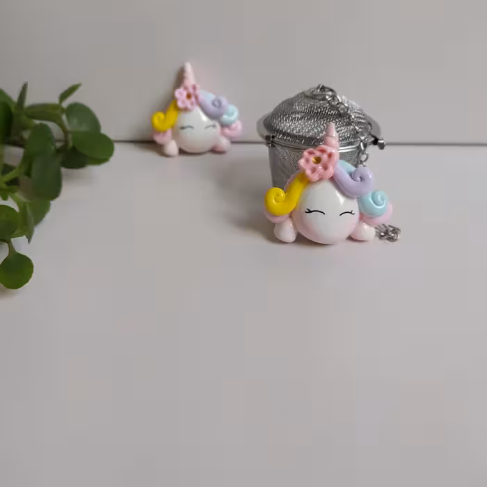 صافی چای و دمنوش یک عددی طرح یونیکورن