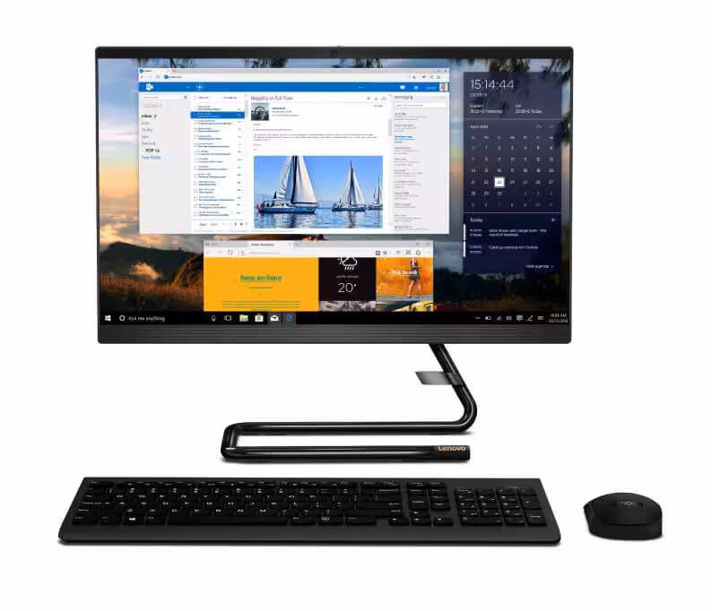 کامپیوتر All In One لنوو 21 اینچی مدل IdeaCentre AIO 3 پردازنده Core i5 رم 8GB حافظه 1TB گرافیک Intel غیرلمسی