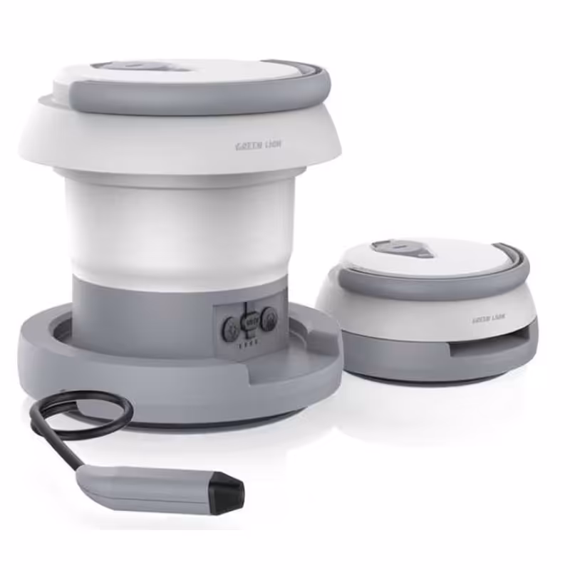 خرید بیده و چراغ کمپینگ قابل حمل گرین لاین Green Lion 2 in 1 Electric Portable Bidet GN2IN1EBDTWH با بهترین قیمت