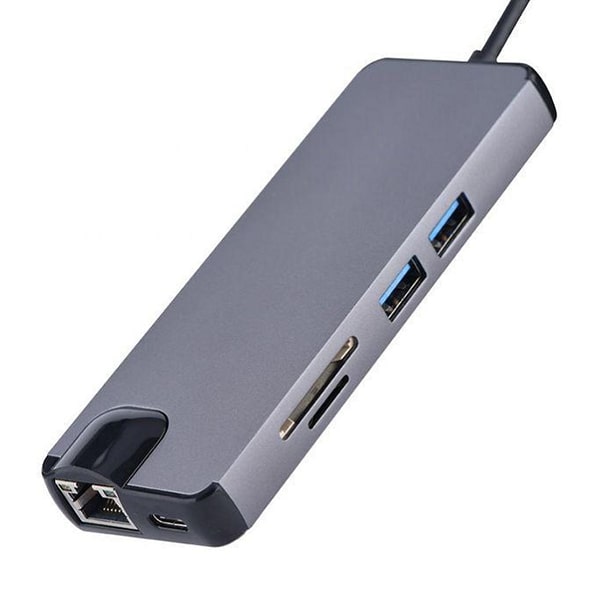 هاب 8 پورت Type-C to HDMI 8 in 1