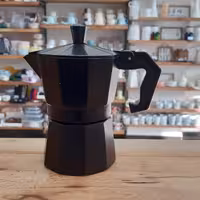 قهوه جوش دو کاپ مشکی