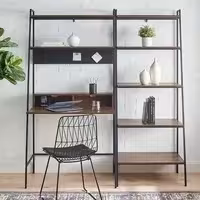 میز تحریر چوب و فلز طبقاتی کد 760087