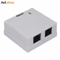 پریز و کار شبکه   کیستون CATE6 کی نت کد 922