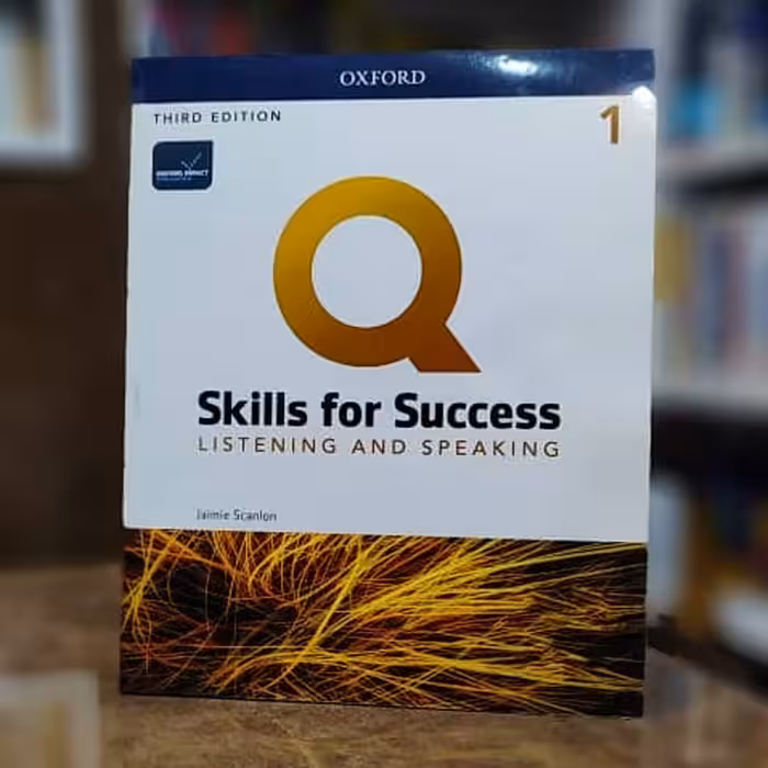 کتاب Q Skills for Success Listening and Speaking 1- 3rd Edition رحلی 