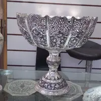 میوه خوری قلمزنی نقره نما در سایز ها مدل های مختلف مناسب جهیزیه 