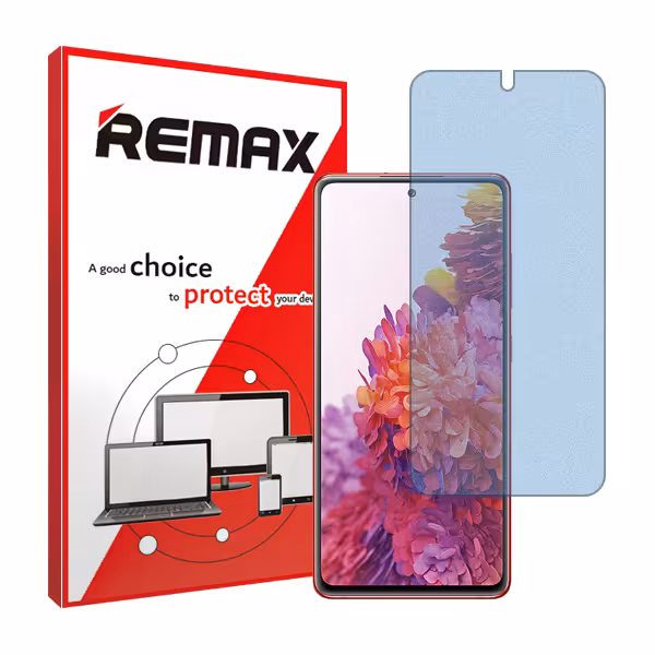 گلس سامسونگ Galaxy S20 FE مدل مات آنتی بلو برند ریمکس کد S