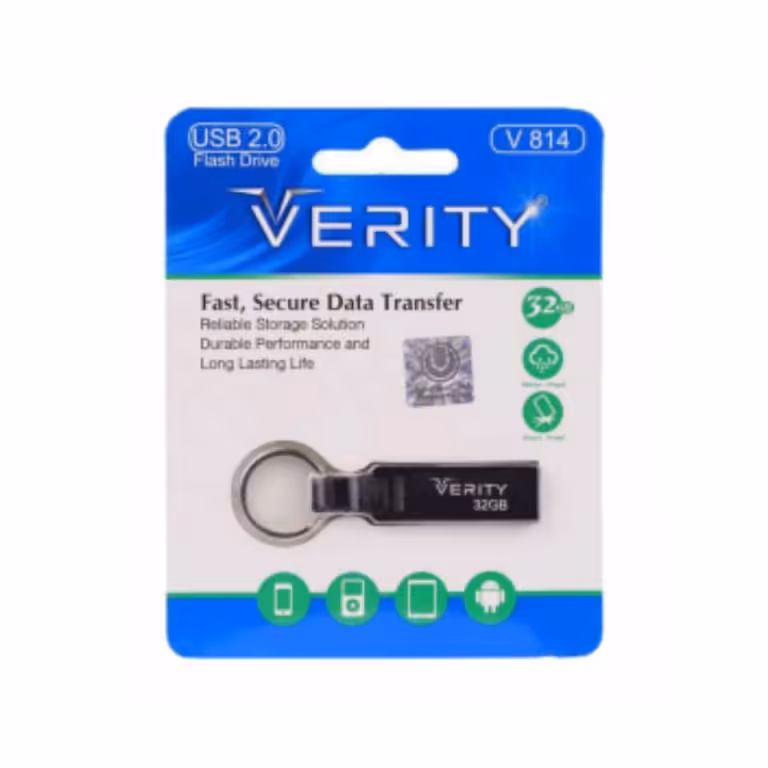 فلش مموری وریتی مدل V814 ظرفیت 32 گیگابایت