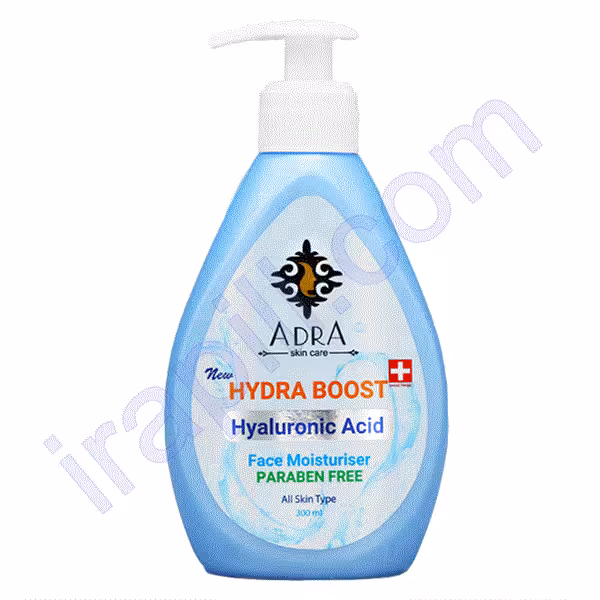 آبرسان حاوی هیالورونیک اسید پمپی آدرا 300 میلی لیتر