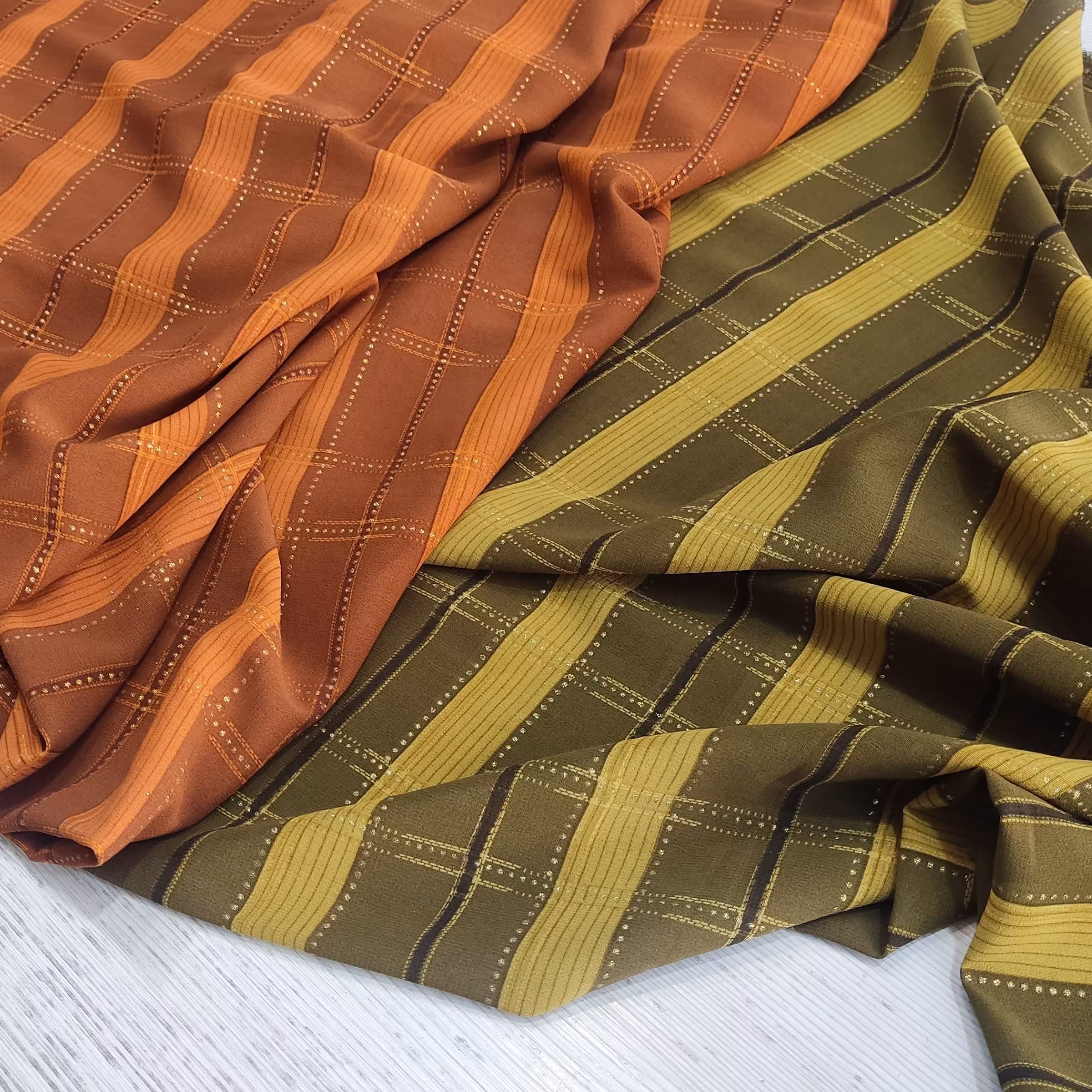 پارچه کرپ حریر.درجه یک