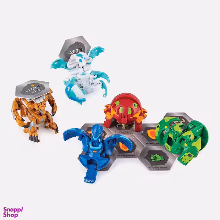 اسباب بازی پک باکوگان اسپین مستر (Spin Master) مدل بتل