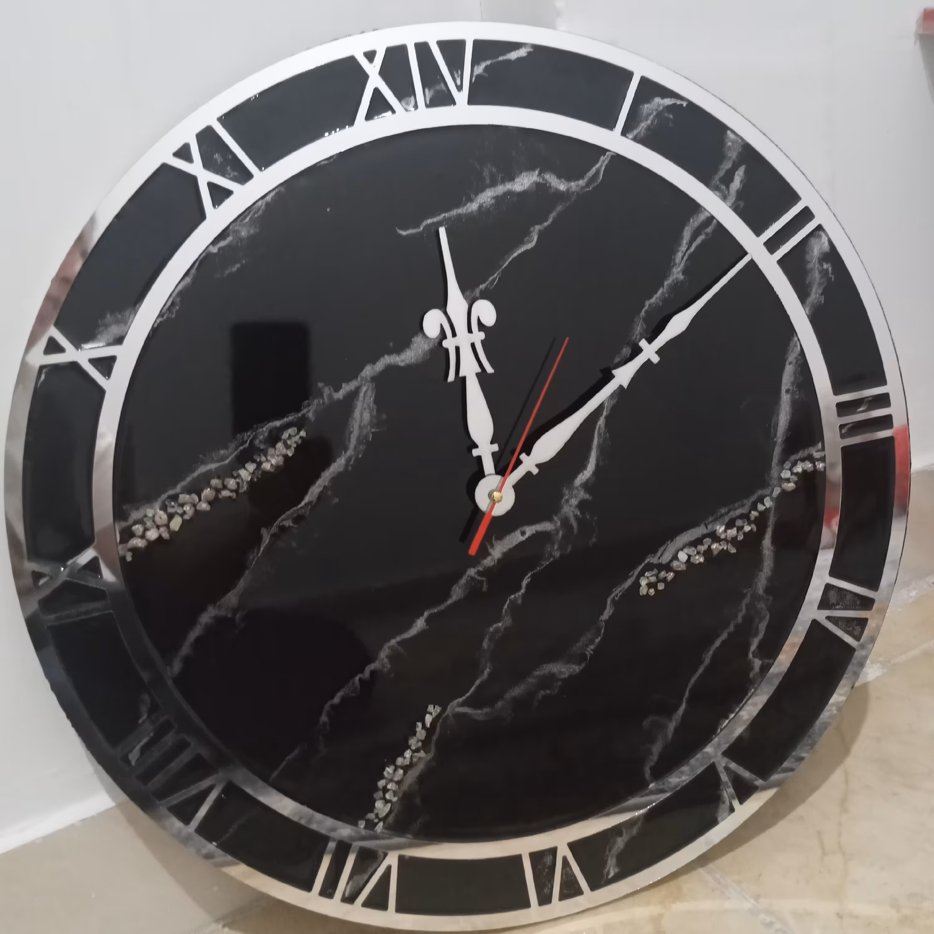 ساعت دیواری رزینی 