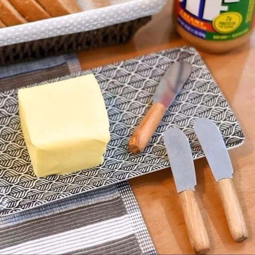 کارد کره خوری دسته چوبی