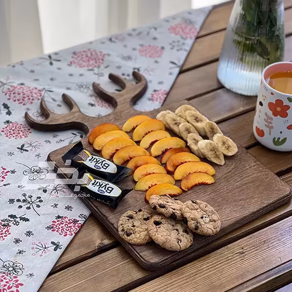 تخته سرو شاخ گوزن مربع 25 سانت