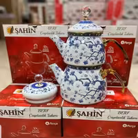 کتری و قوری لعابی ترکیه برند شاهین