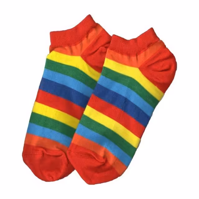 جوراب رنگین کمان