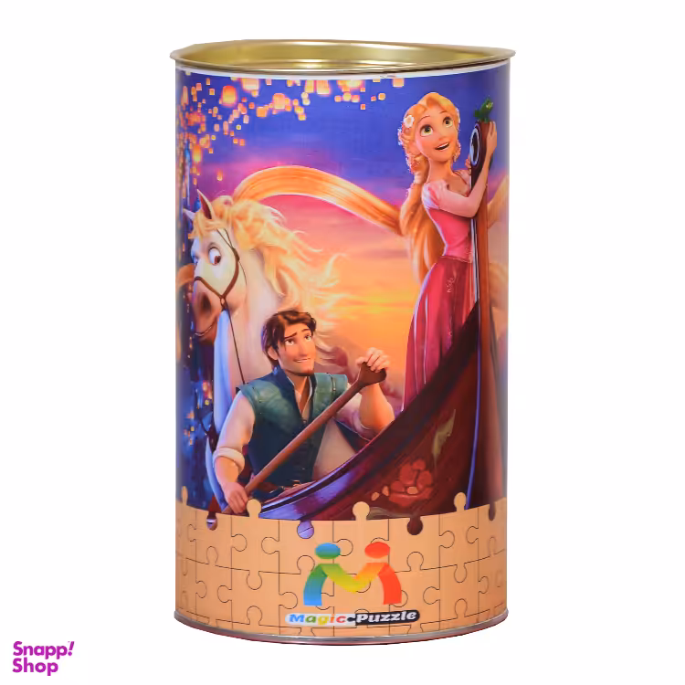 پازل 100 تکه کودک طرح گیسو کمند کد 117