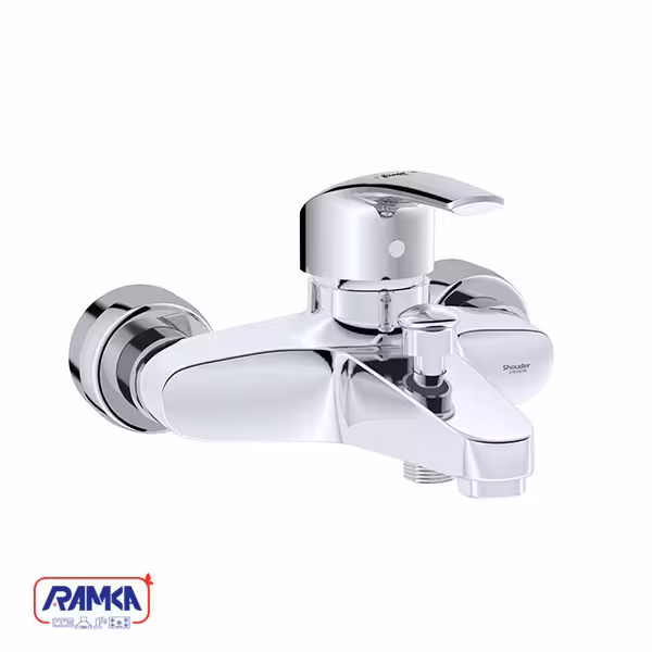 شیر حمام شودر مدل پاریس کروم