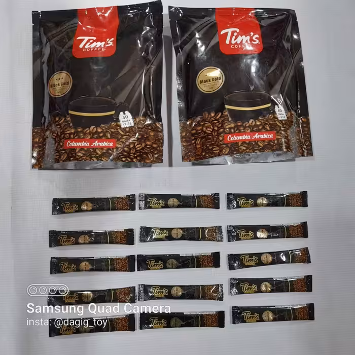 خرید 3 عدد قهوه تلخ تک نفره  2.5 گرم عددی 5 ت