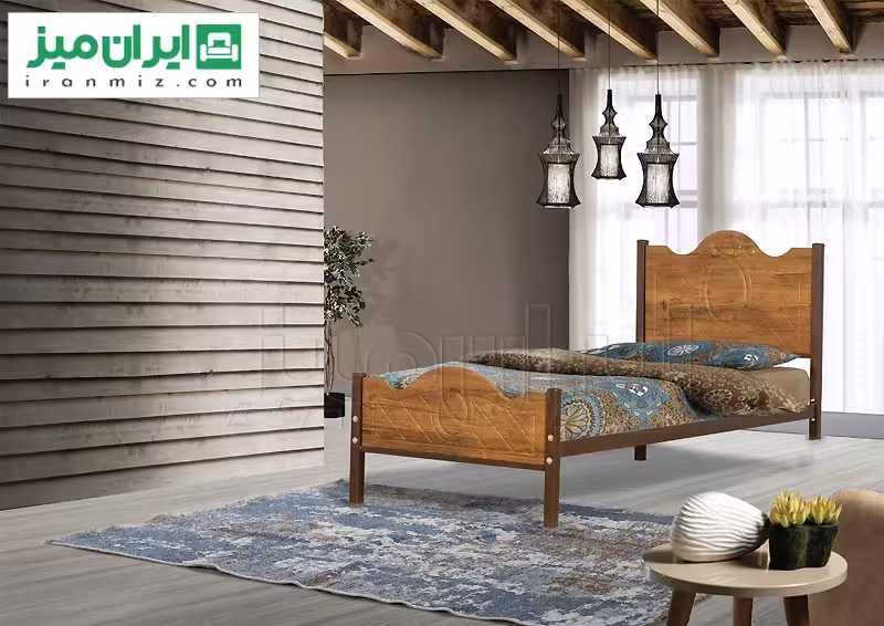 تخت خواب یکنفره آرادا