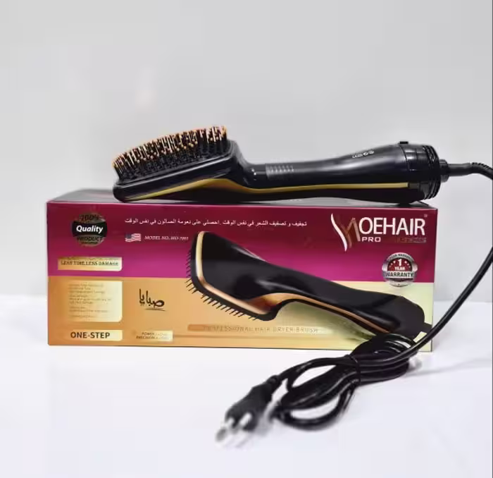 برس برقی سشواری و صاف کننده ی موی موهایر مدل ONE_STEP_MO_7003