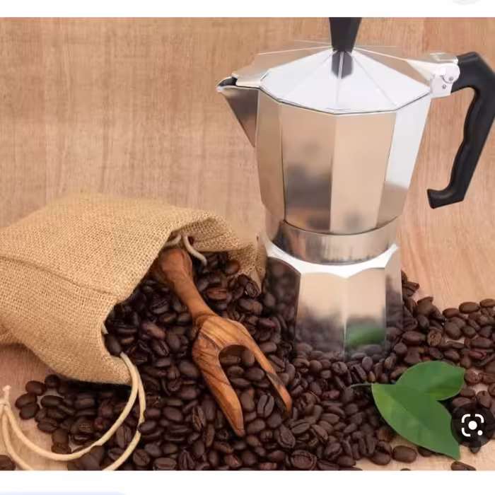 موکاپات دو کاپ ساده-اسپرسو ساز دوکاپ ساده-قهوه جوش دستی