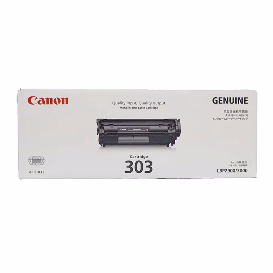 قیمت و خرید کارتریج تونر لیزری و مشکی کانن مدل 303 | یاس ارتباط