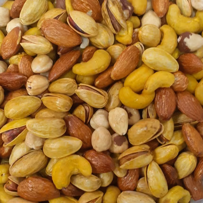 آجیل چهار مغز اعلا درجه 1 و تازه 500 گرم 