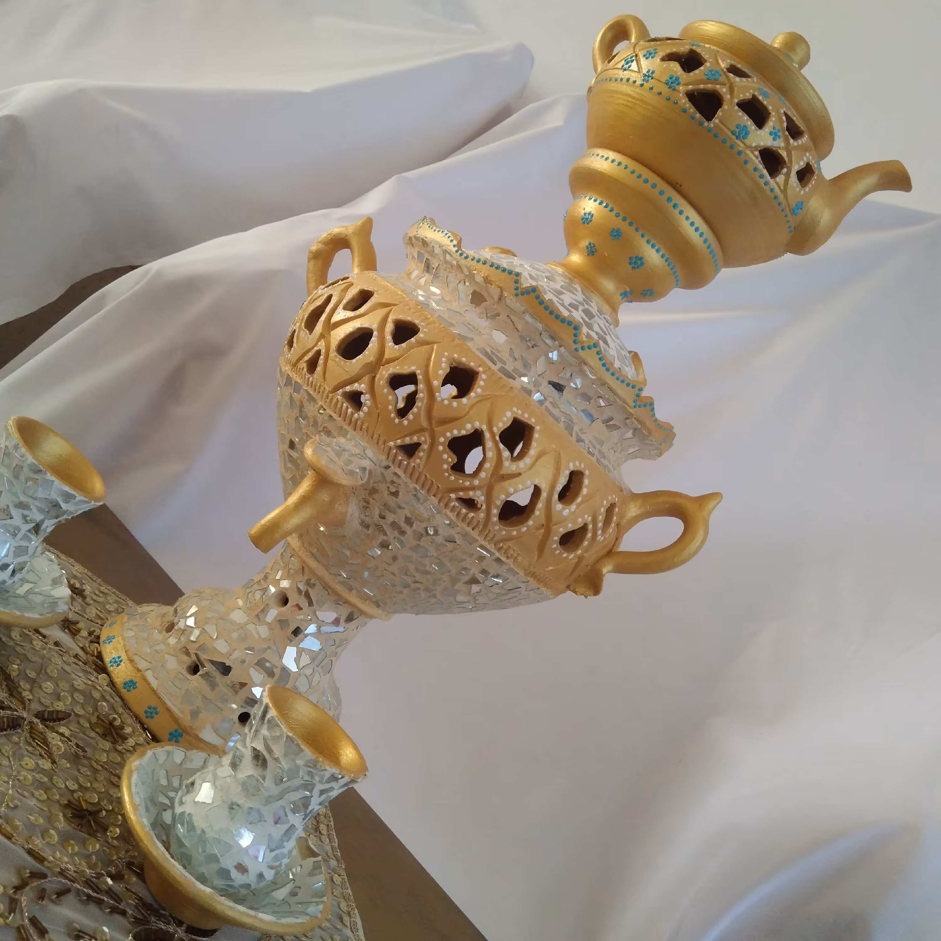 سماور ایینه کاری شده