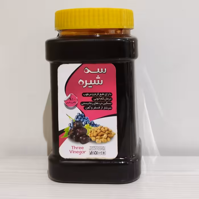 سه شیره یک کیلویی( ترکیب انگور  و  خرما و توت)
