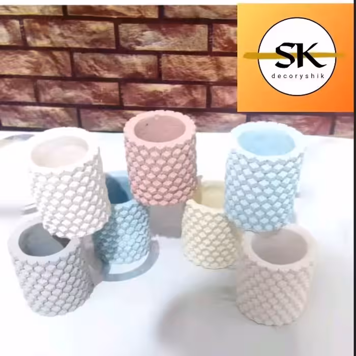 جامدادی یا لوازم آرایشی  7 عددی در رنگ بندی مختلف