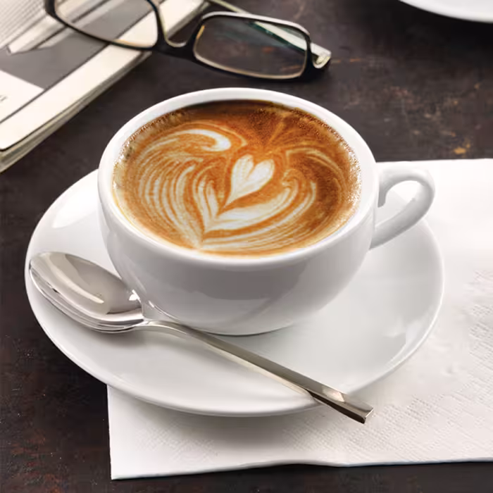 فنجان نعلبکی کاپوچینو چینی زرین ایران